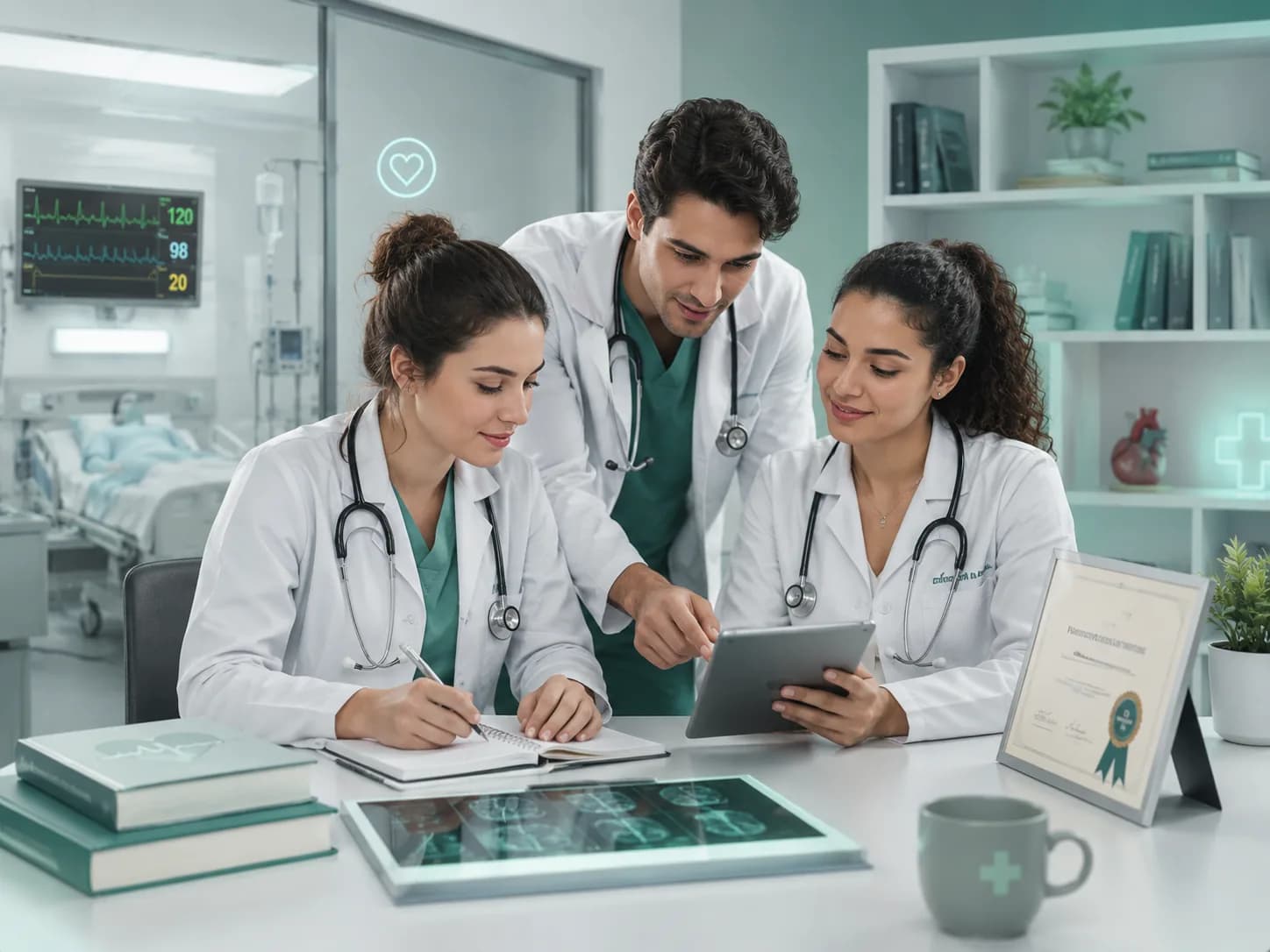 Estudantes de Medicina e área da saúde